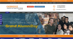 Desktop Screenshot of oxbridgecollege.in